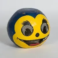 Painted Yellow Jacket mascot head.